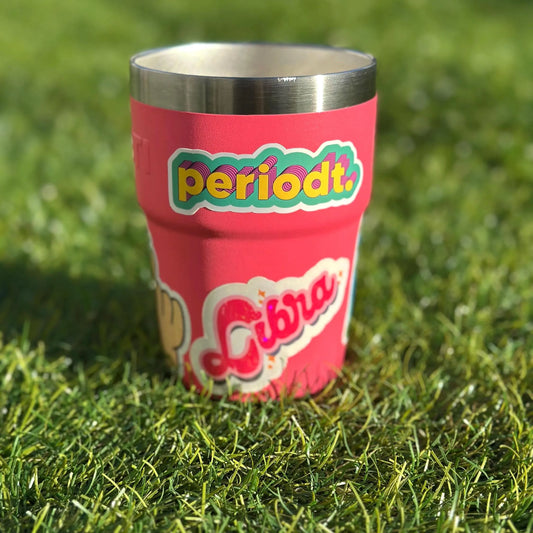 Periodt Phrase Sticker | Bold Retro Vinyl Decal for Laptop & Water Bottle