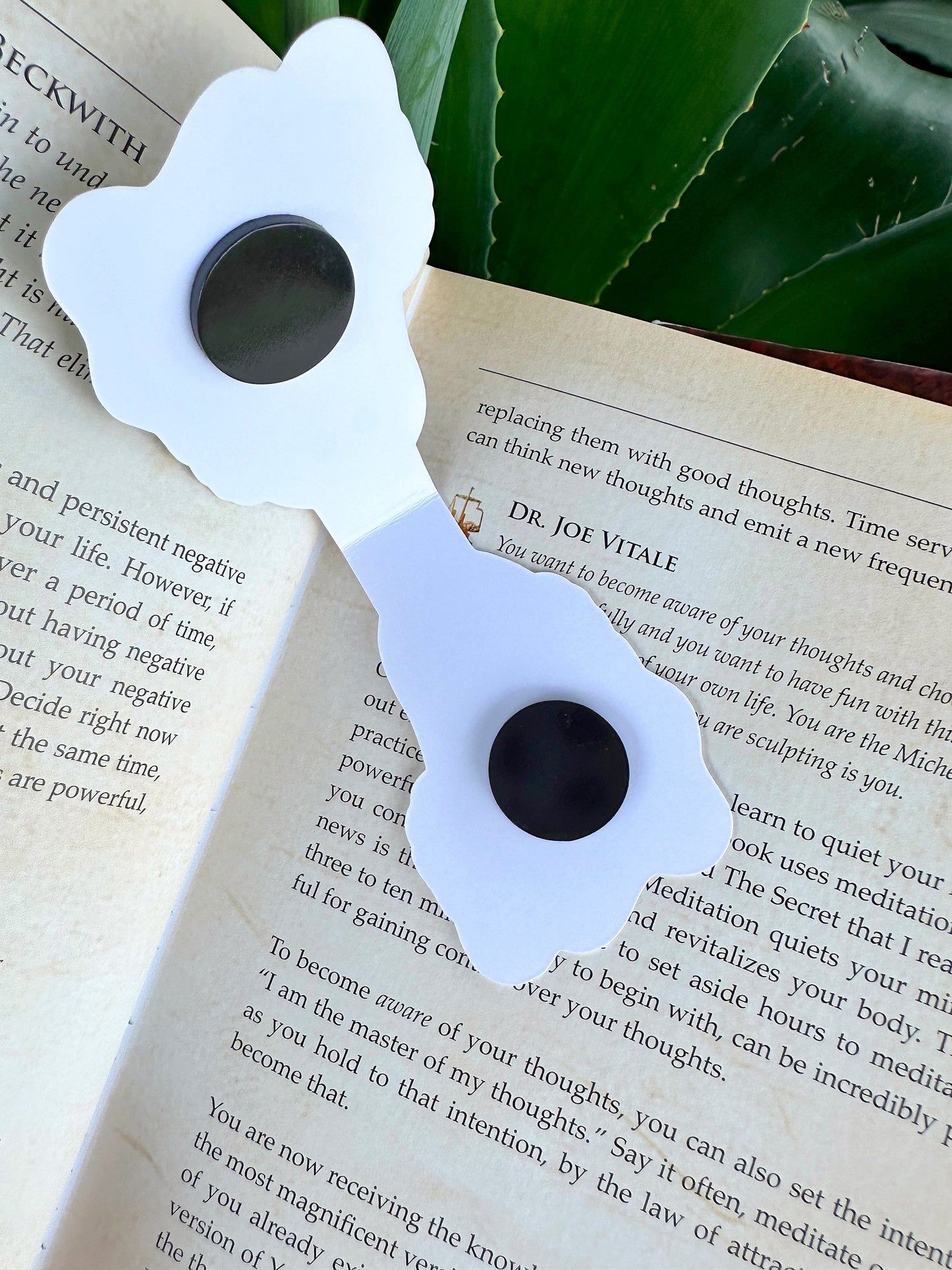 Ghost Magnetic Bookmark | Witchy Halloween Reader Gift
