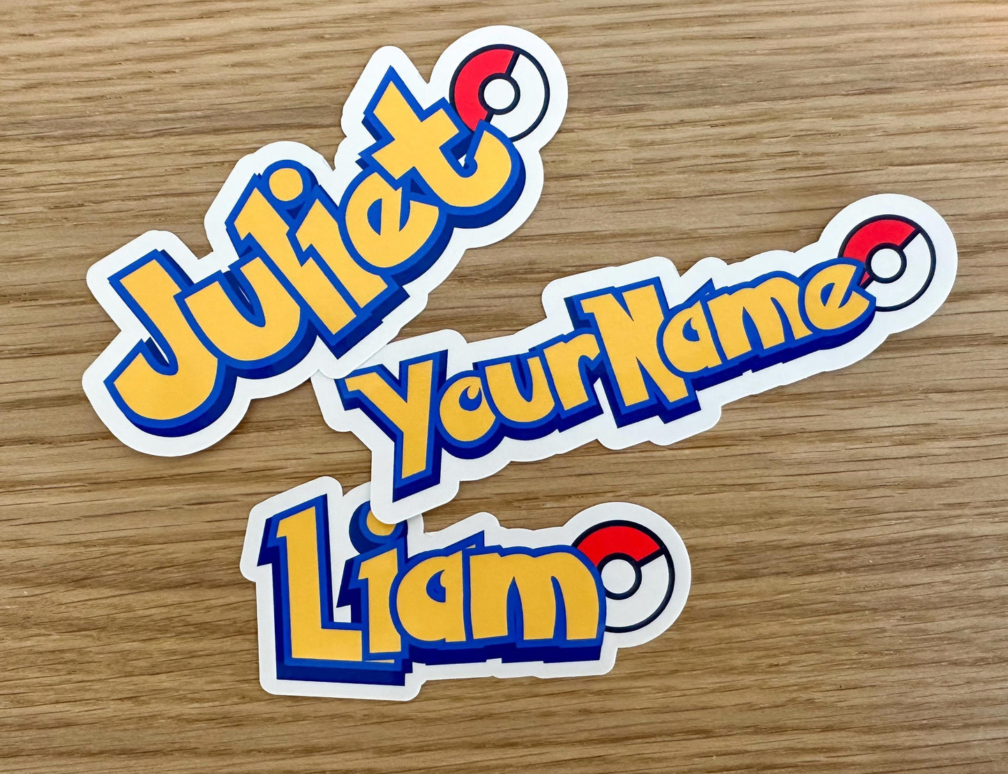 Custom Creature Collector Name Sticker | Gamer Personalized Vinyl Decal for Laptop & Water Bottle